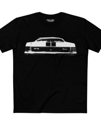 TEST Classic Muscle Car Tee – Vintage Rear View Chevelle Graphic Shirt