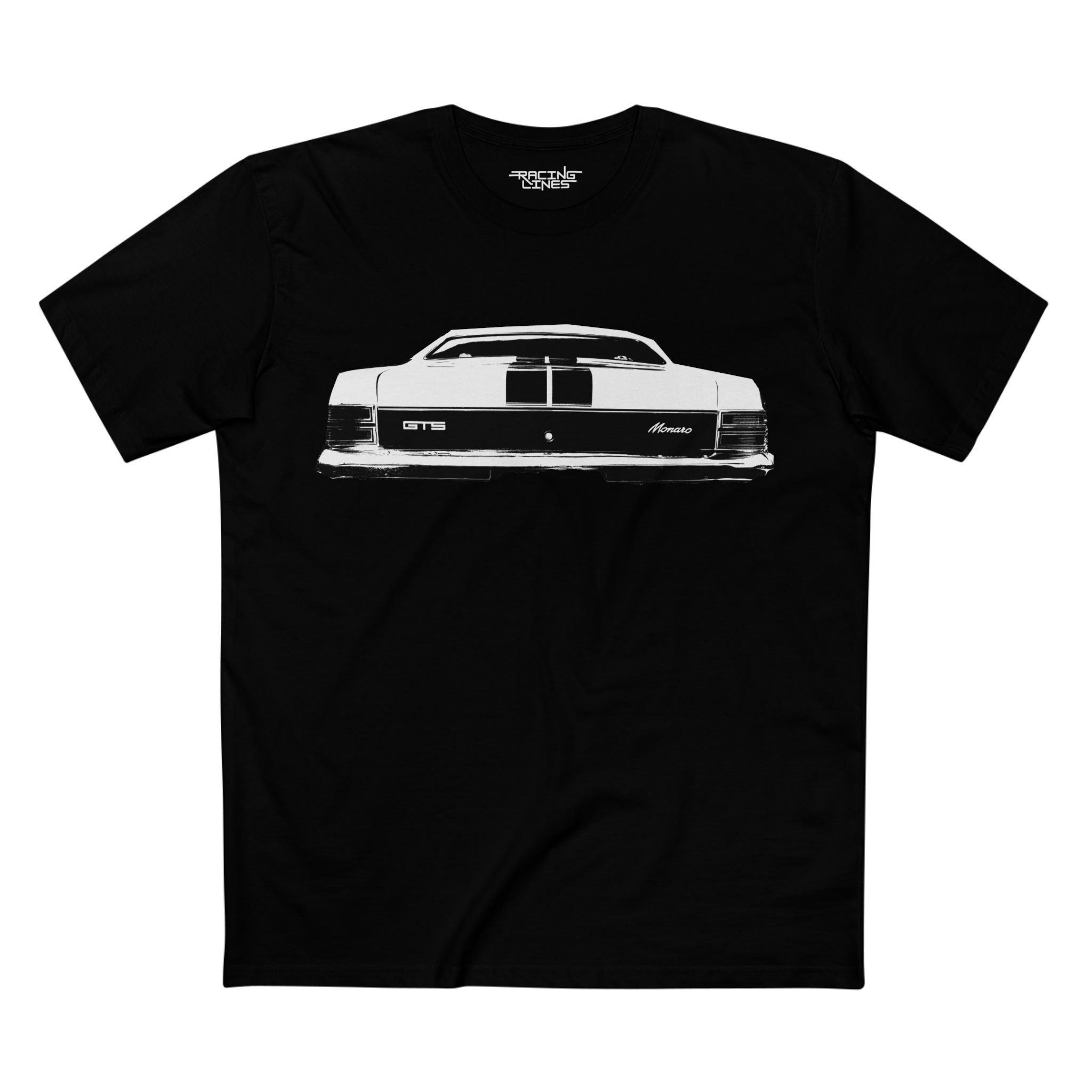 TEST Classic Muscle Car Tee – Vintage Rear View Chevelle Graphic Shirt